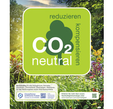 CO2 neutrales Produkt. Reduzieren, kompensieren.