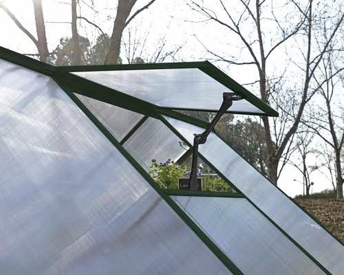 Gewächshausfenster mit automatischer Fensteröffnung