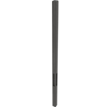 T-Pfosten Beton 10 x 10 x 280 cm anthrazit