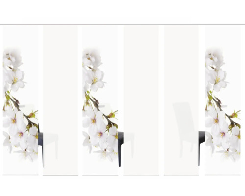 Panneau décoratif avec motif floral pour meubles