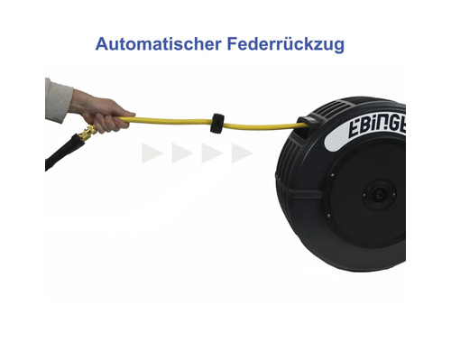 Ebinger Schlauchaufroller mit automatischer Feder