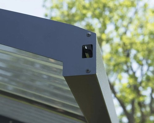 Vue détaillée d''une construction de pavillon avec des vis