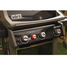 Barbecue à gaz Weber Spirit, vue détaillée des commandes