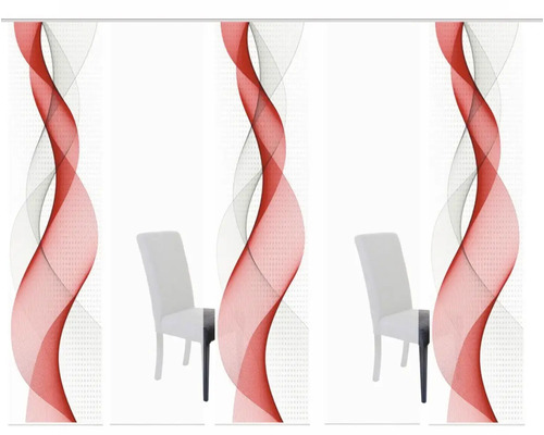 Panneau japonais avec motif ondulé et chaise