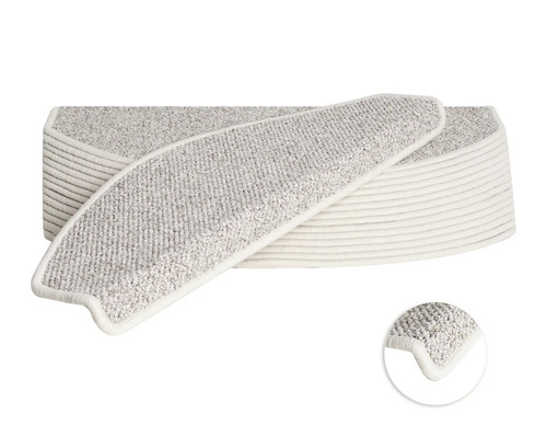 Stufenmatten-Set Mistral beige 28x65 cm 15-teilig