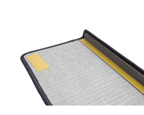 Fußmatte mit Antirutschbeschichtung und Einfassung