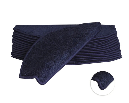 Stufenmatten-Set Sweet blau 28x65 cm 15-teilig