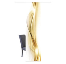 Schiebegardine Digitaldruck Neblana gold 60x245 cm