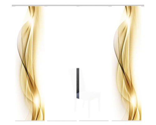 Panneau japonais avec motif abstrait à la fenêtre