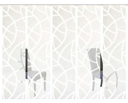 Panneau japonais avec motif pour décoration de fenêtre