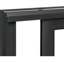 Abri de jardin Palmako Ines 13,7 m² porte coulissante verre isolant avec plancher 524 x 379 cm gris