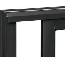 Abri de jardin Palmako Andrea 11,2+7,9 m² porte coulissante verre isolant avec plancher 715 x 402 cm naturel