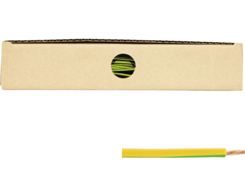 Erdungskabel in Pappkarton