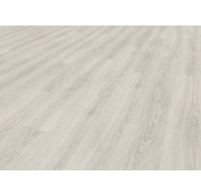 Sol stratifié clair avec structure en bois