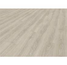 Stratifié posé avec aspect bois.