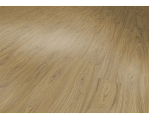 Gros plan d''un sol stratifié avec une texture de bois.