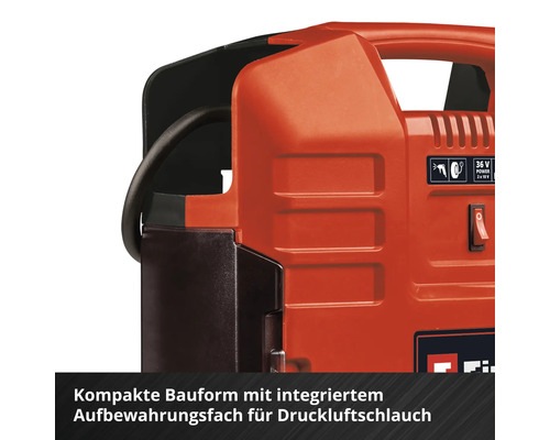 Einhell Akku-Kompressor Detailansicht