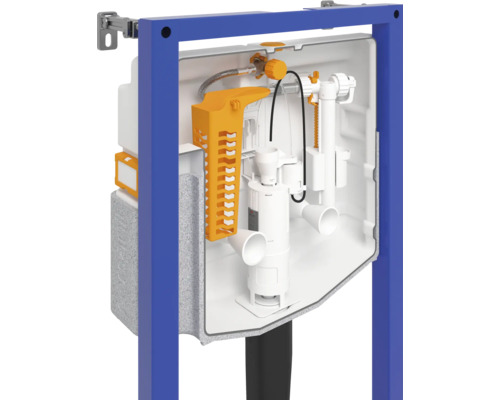 Bâti-support pour WC suspendu avec réservoir de chasse