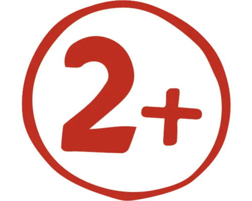 Symbol für Eignung ab zwei Jahren