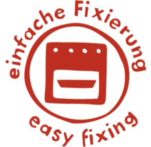 Einfache Fixierung Symbol