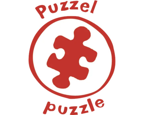 Puzzlesymbol mit Puzzleteil in einem Kreis