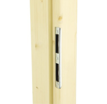 Zarge Eiche Rustic furniert 73,5x198,5 WS 6-8 DIN Links