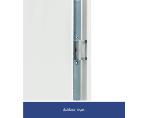 Loquet de serrure de porte en métal