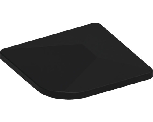 Plaque de recouvrement noire pour appareils