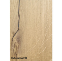 Huisserie poutre en chêne plaqué 86x198,5 WS 12-14 tirant gauche