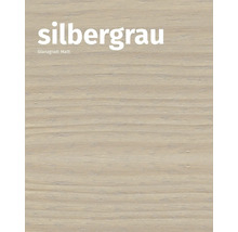 Silbergraue, matte Holzoberfläche