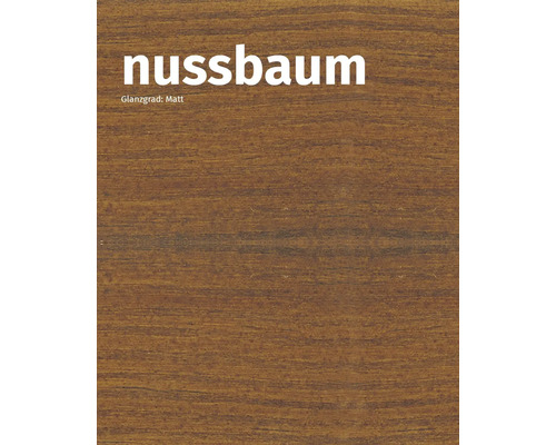 Holzdekor Nussbaum, Matt