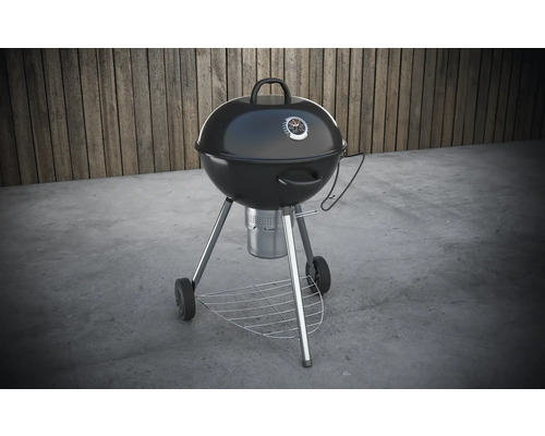 Barbecue sphérique avec thermomètre