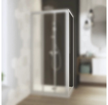 Seitenwand Breuer Fara 4 90 cm Klarglas Profilfarbe weiß