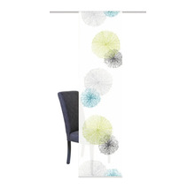 Schiebegardine Rawlins grün 245x60 cm