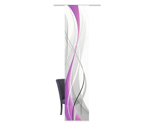 Panneau japonais avec motif abstrait devant une chaise