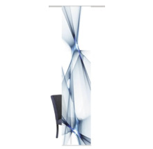 Schiebegardine Franklin blau 245x60 cm