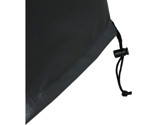Housse de protection noire avec cordon de serrage