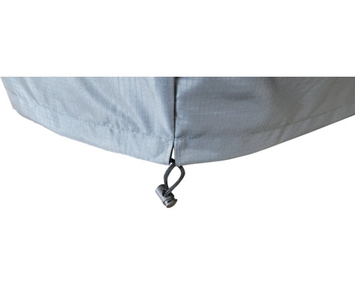 Gros plan d''une housse avec cordon de serrage pour la fixation