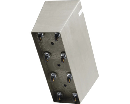 Élément de ventilation avec plusieurs roulettes pour une mobilité améliorée