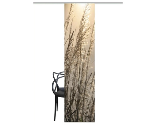 Panneau coulissant avec motif d''herbes