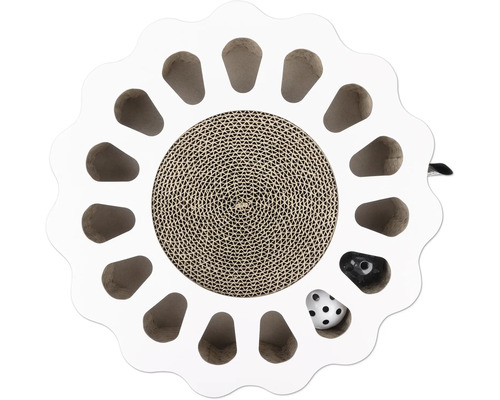Jouet pour chat avec griffoir et balles de jeu