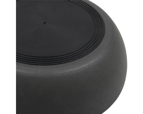 Runder Pflanzkübel aus Kunststoff