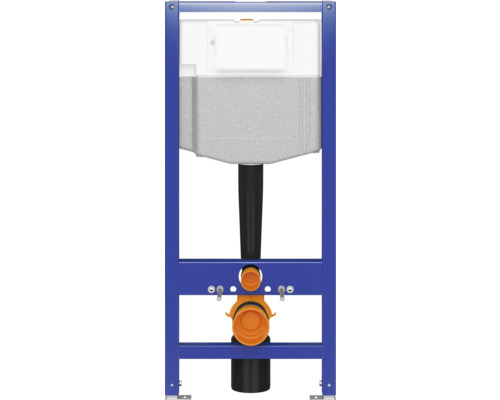 Bâti-support pour WC avec réservoir de chasse et cadre de montage