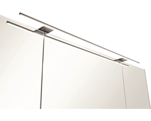 Badezimmerschrank mit LED-Aufsatzleuchte