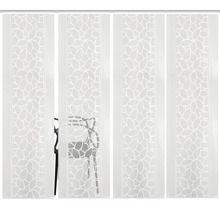 Flächenvorhänge mit Blattmuster, Textil