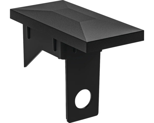 Couverture de clôture pour poteau tubulaire carré