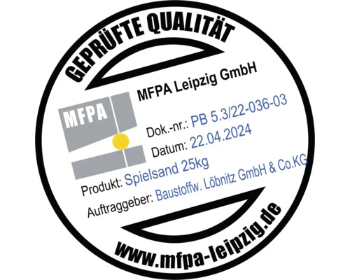 Geprüfte Qualität Siegel