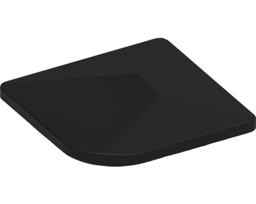 Tablette d''angle noire