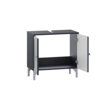 Waschbeckenunterschrank Möbelpartner Jesper BxHxT 60.2x58.5x32 cm nachtblau
