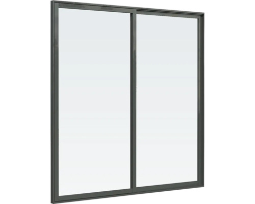 Porte coulissante avec cadre